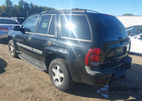 2005 Chevrolet Trailblazer Ls из США, поврежденный, VIN 1GNDT13S552358130